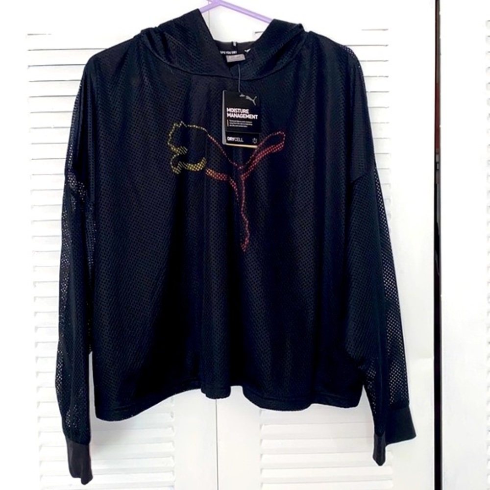 Cropped Puma Hoodie